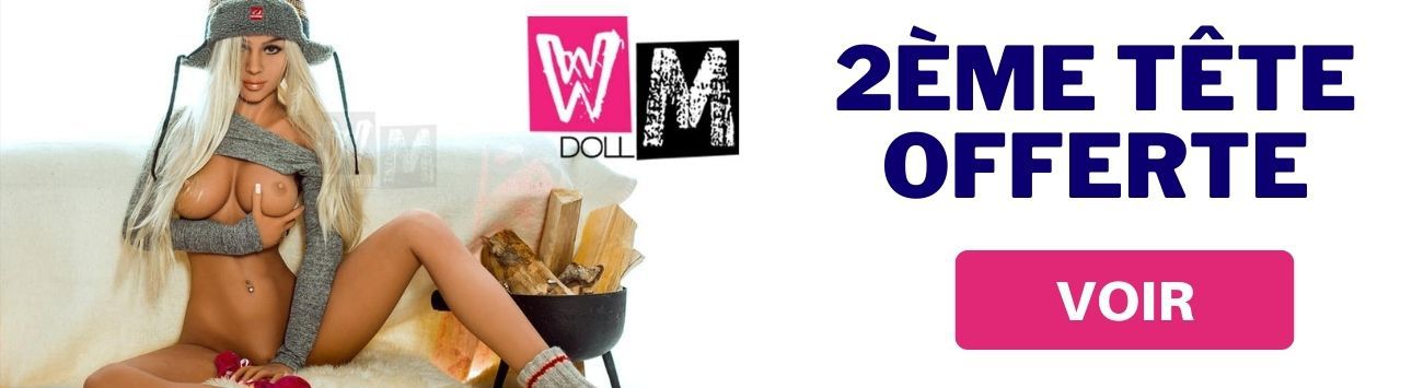 Tête offerte WM Dolls - Promo saint valentin